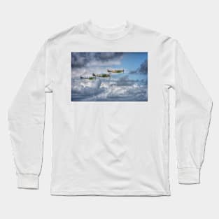 Battle of Britain Flypast at Goodwood Long Sleeve T-Shirt